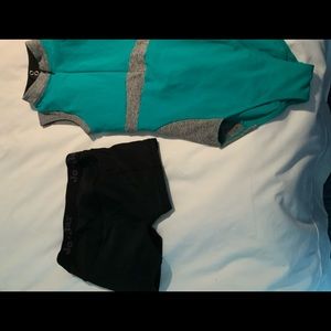 Jo + Jax Dance Sorts and Unitard Size MC/LC